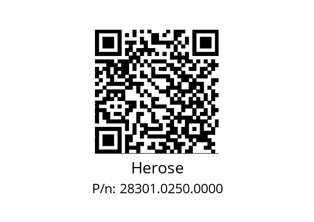   Herose 28301.0250.0000