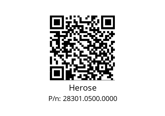   Herose 28301.0500.0000