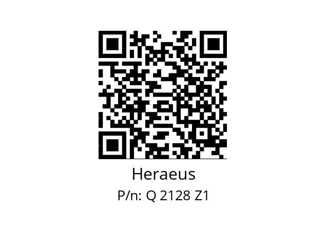   Heraeus Q 2128 Z1