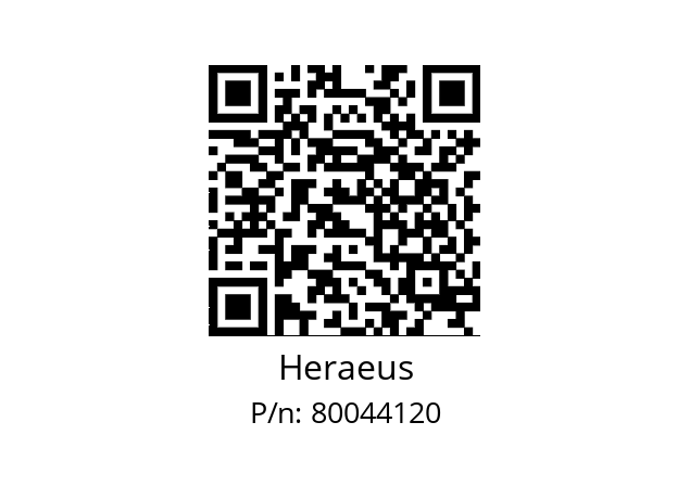   Heraeus 80044120