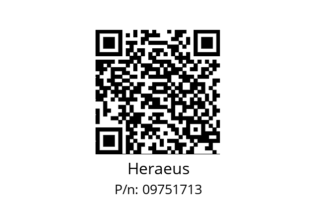   Heraeus 09751713