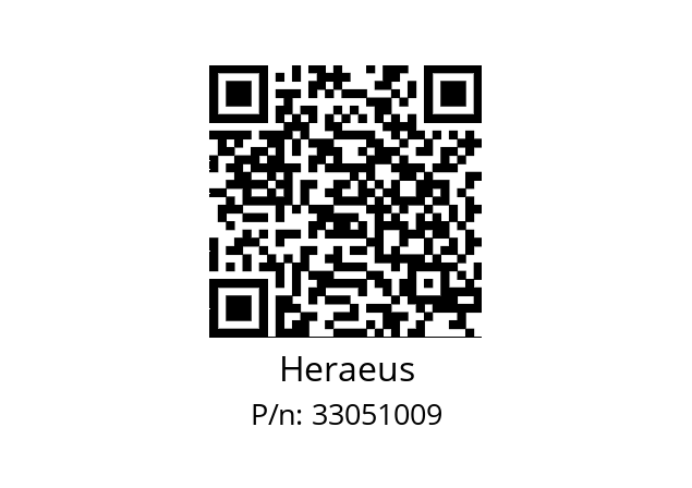   Heraeus 33051009