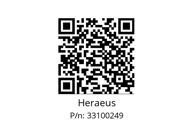   Heraeus 33100249