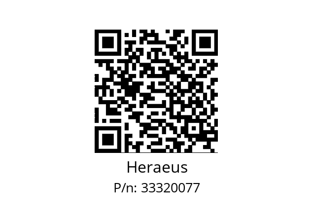   Heraeus 33320077