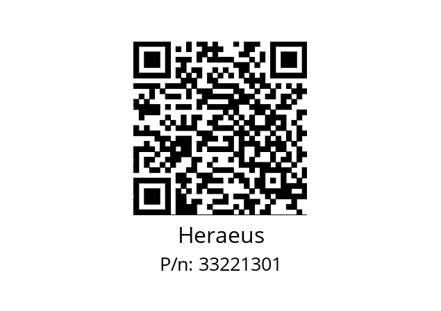   Heraeus 33221301