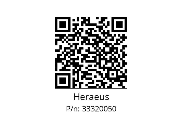   Heraeus 33320050