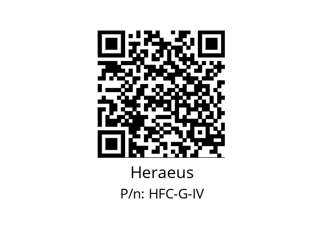   Heraeus HFC-G-IV