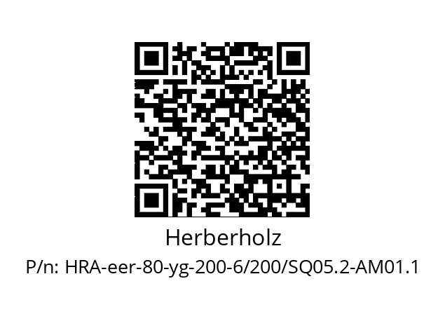   Herberholz HRA-eer-80-yg-200-6/200/SQ05.2-AM01.1