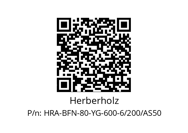   Herberholz HRA-BFN-80-YG-600-6/200/AS50