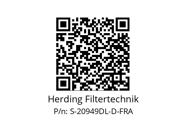   Herding Filtertechnik S-20949DL-D-FRA