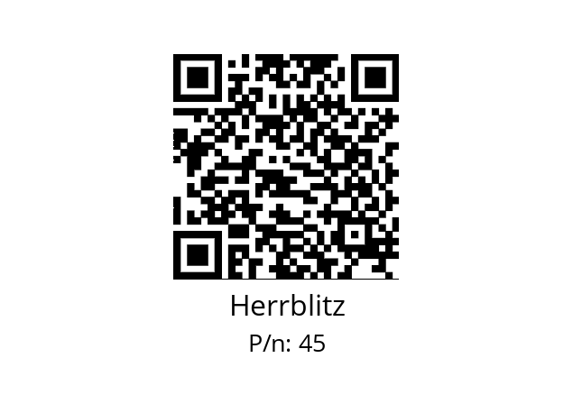   Herrblitz 45