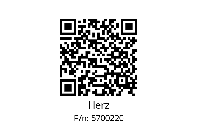   Herz 5700220