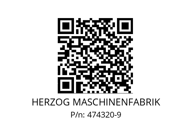   HERZOG MASCHINENFABRIK 474320-9