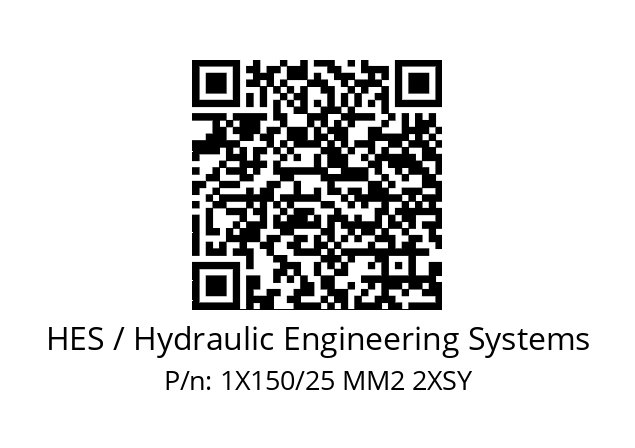   HES / Hydraulic Engineering Systems 1X150/25 MM2 2XSY