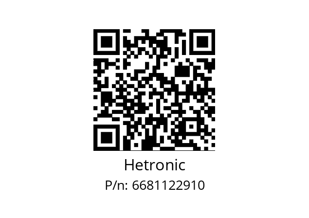   Hetronic 6681122910