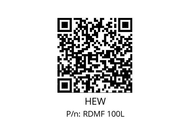   HEW RDMF 100L