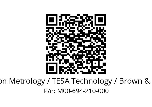   Hexagon Metrology / TESA Technology / Brown & Sharpe M00-694-210-000