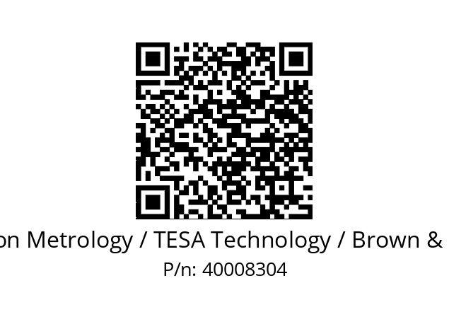   Hexagon Metrology / TESA Technology / Brown & Sharpe 40008304