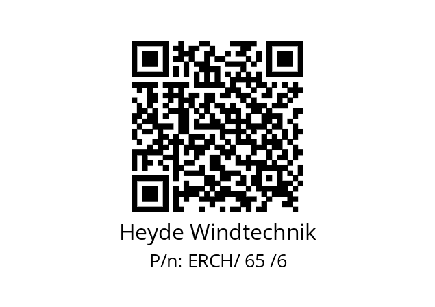   Heyde Windtechnik ERCH/ 65 /6