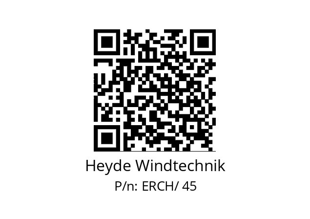   Heyde Windtechnik ERCH/ 45