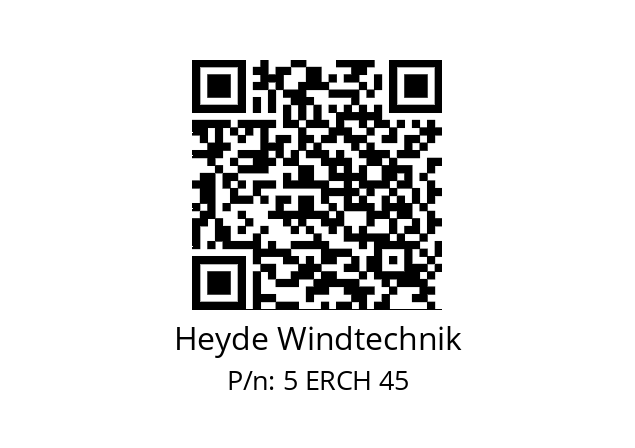   Heyde Windtechnik 5 ERCH 45