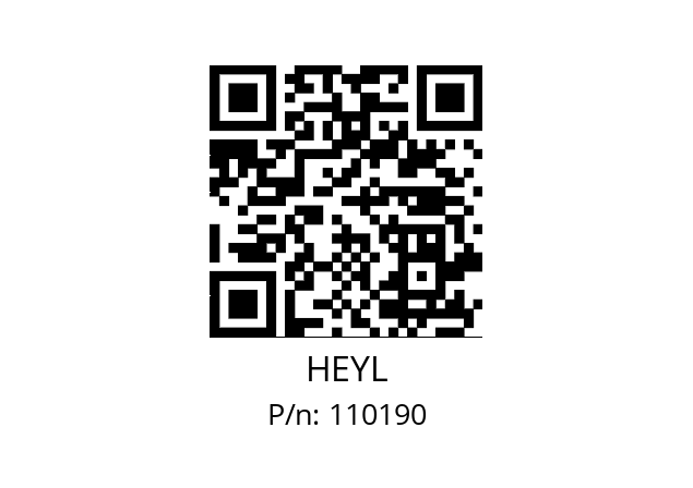   HEYL 110190