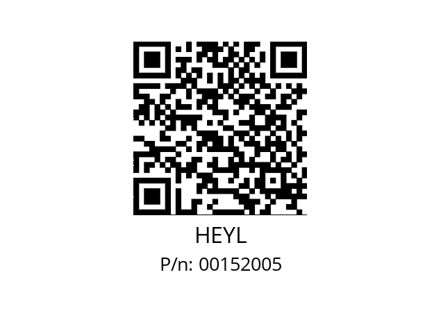   HEYL 00152005