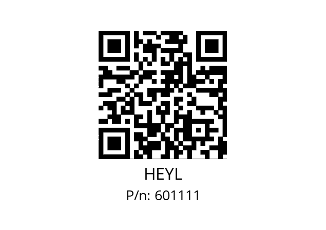   HEYL 601111