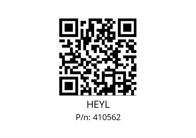   HEYL 410562