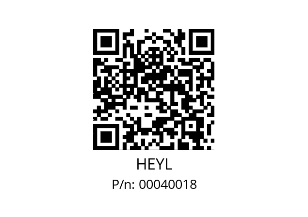   HEYL 00040018