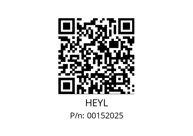   HEYL 00152025