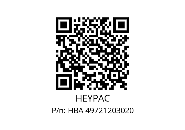   HEYPAC HBA 49721203020