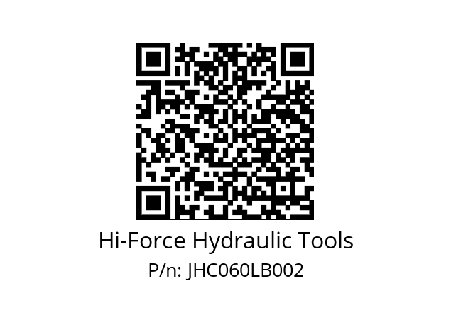   Hi-Force Hydraulic Tools JHC060LB002