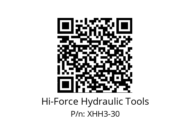   Hi-Force Hydraulic Tools XHH3-30