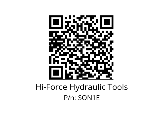   Hi-Force Hydraulic Tools SON1E