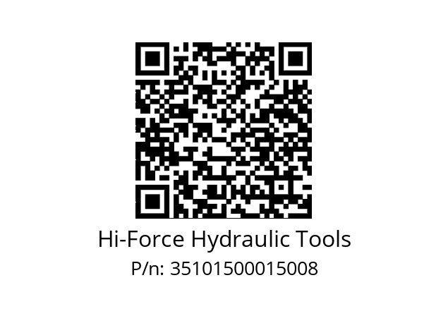   Hi-Force Hydraulic Tools 35101500015008