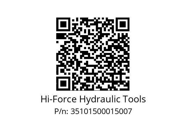   Hi-Force Hydraulic Tools 35101500015007