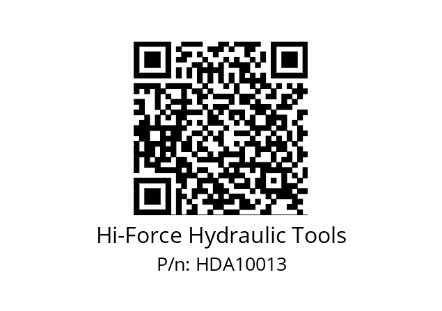   Hi-Force Hydraulic Tools HDA10013