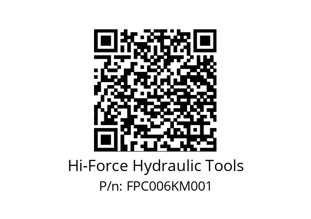   Hi-Force Hydraulic Tools FPC006KM001