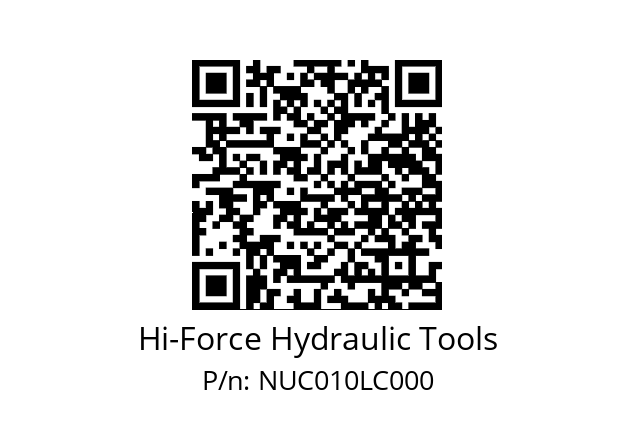   Hi-Force Hydraulic Tools NUC010LC000