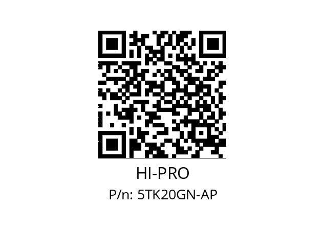   HI-PRO 5TK20GN-AP