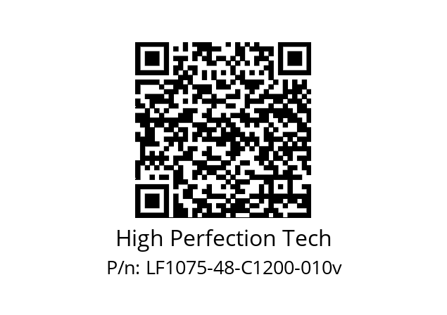   High Perfection Tech LF1075-48-C1200-010v