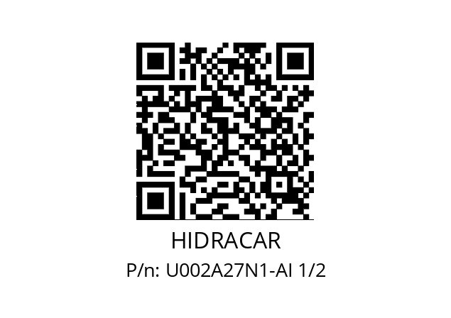   HIDRACAR U002A27N1-AI 1/2