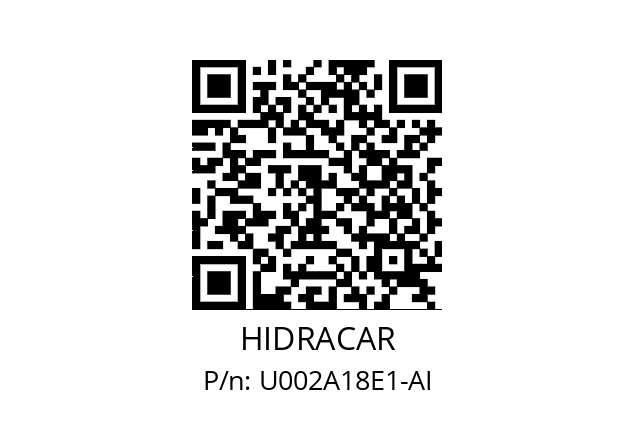   HIDRACAR U002A18E1-AI