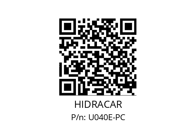   HIDRACAR U040E-PC