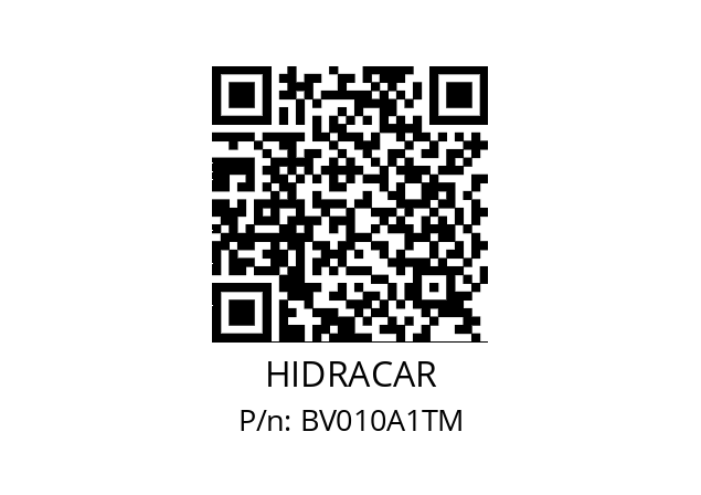   HIDRACAR BV010A1TM