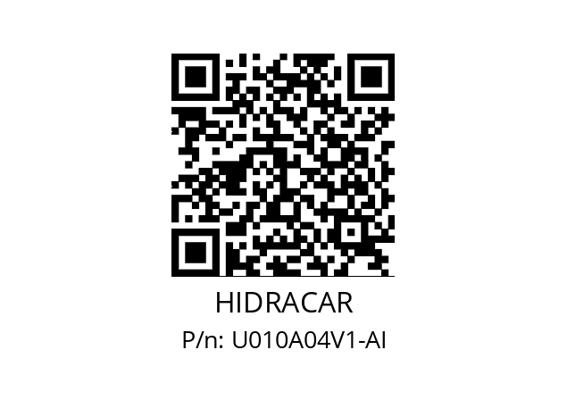   HIDRACAR U010A04V1-AI