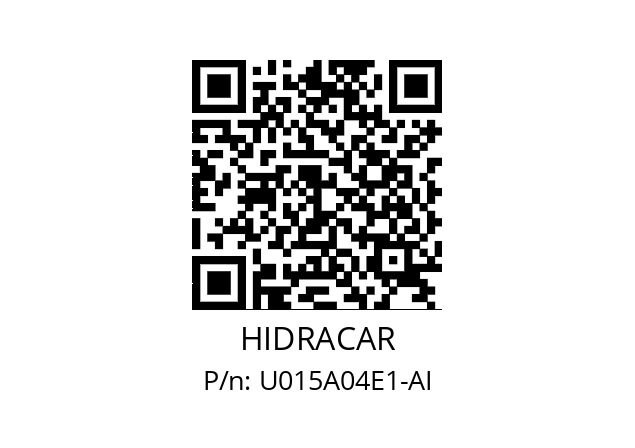   HIDRACAR U015A04E1-AI