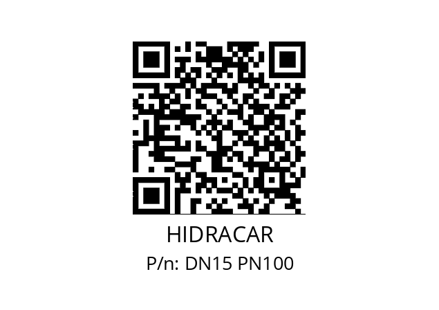   HIDRACAR DN15 PN100