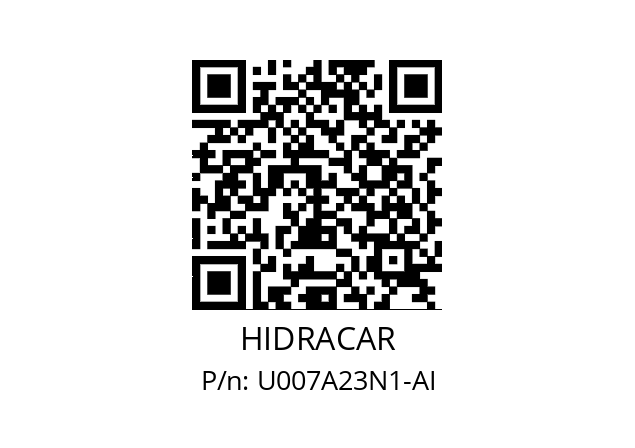   HIDRACAR U007A23N1-AI